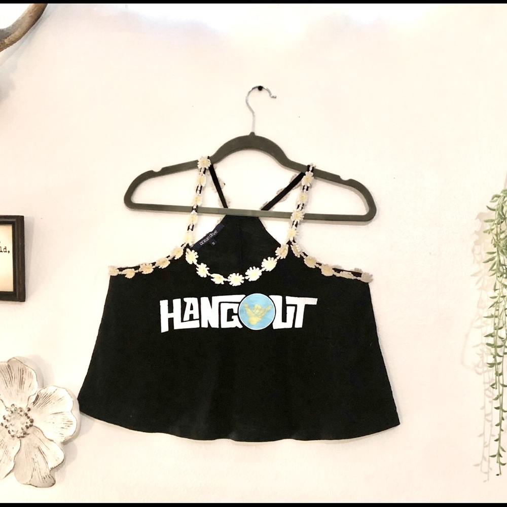 Authentic Hangout Festival Tank w Daisies